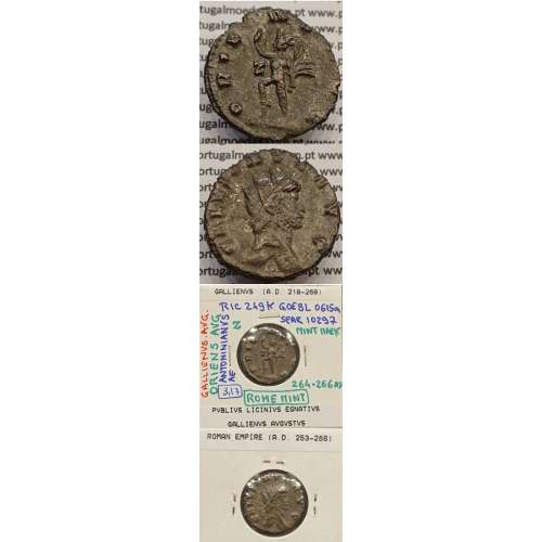 GALLIENUS - ANTONINIANO - GALLIENVS AVG / ORIENS AVG (264-266 d.C) (253 d.C A 268 d.C )