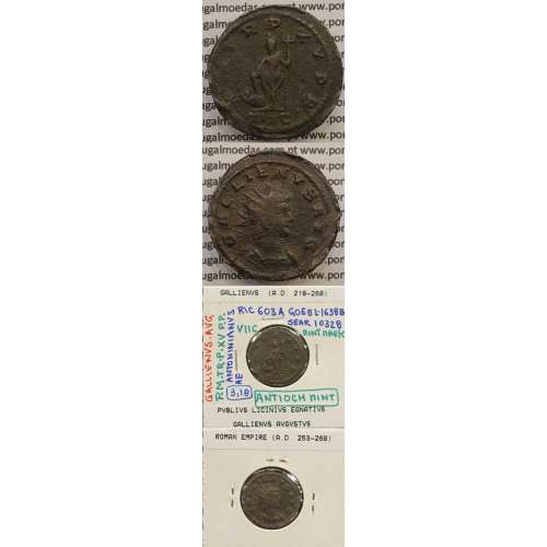 GALLIENUS - ANTONINIANO - GALLIENVS AVG / PM TR P XV PP (264-266 d.C) (253 d.C A 268 d.C