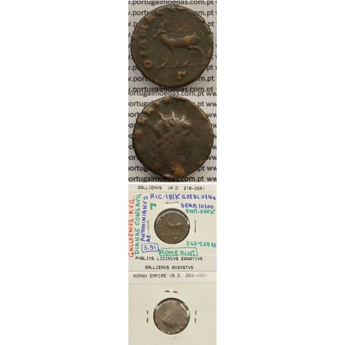 GALLIENUS - ANTONINIANO - GALLIENVS AVG / DIANAE CONS AVG (267-268 d.C) (253 d.C A 268 d.C )