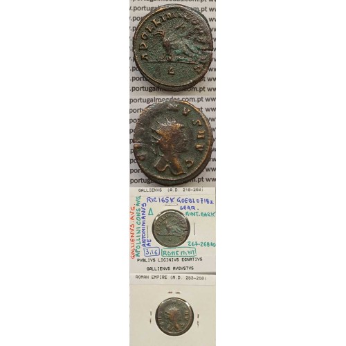 GALLIENUS - ANTONINIANO - GALLIENVS AVG / APOLLINI CONS AVG (267-268 d.C) (253 d.C A 268 d.C )