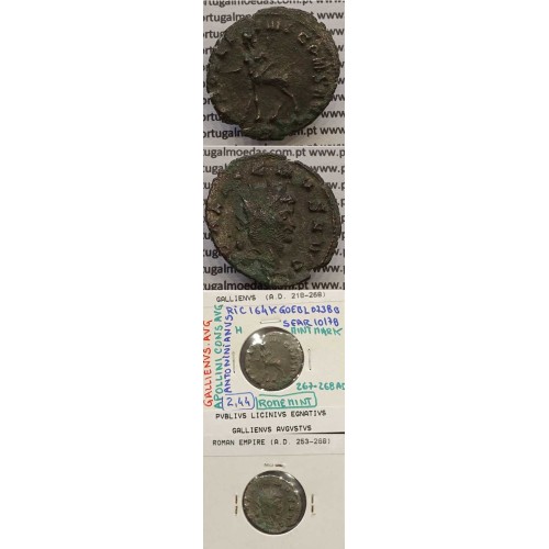 GALLIENUS - ANTONINIANO - GALLIENVS AVG / APOLLINI CONS AVG (267-268 d.C) (253 d.C A 268 d.C )