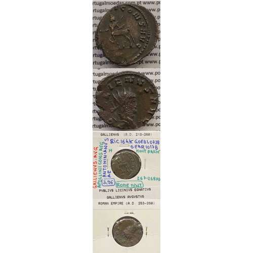 GALLIENUS - ANTONINIANO - GALLIENVS AVG / APOLLINI CONS AVG (267-268 d.C) (253 d.C A 268 d.C
