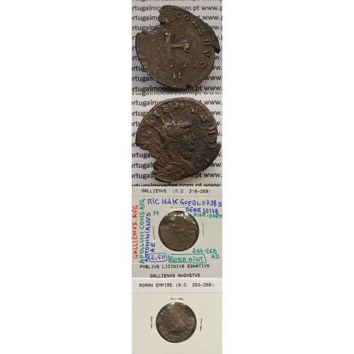 GALLIENUS - ANTONINIANO - GALLIENVS AVG / APOLLINI CONS AVG (267-268 d.C) (253 d.C A 268 d.C )
