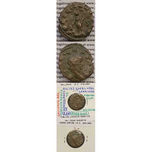 GALLIENUS - ANTONINIANO - GALLIENVS AVG / FORTVNA REDVX (262-263 d.C) (253 d.C A 268 d.C