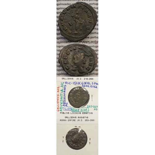 GALLIENUS - ANTONINIANO - GALLIENVS AVG / ABVNDANTIA AVG (265-267 d.C) (253 d.C A 268 d.C