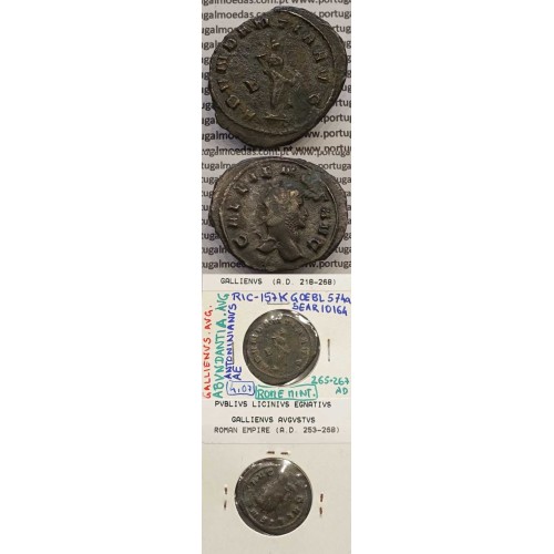 GALLIENUS - ANTONINIANO - GALLIENVS AVG / ABVNDANTIA AVG (265-267 d.C) (253 d.C A 268 d.C