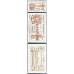 CÉDULA OFICIAL CASA DA MOEDA - 10 CENTAVOS 1917 ( NÃO CIRCULADA )