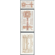 CÉDULA OFICIAL CASA DA MOEDA - 10 CENTAVOS 1917 ( NÃO CIRCULADA )