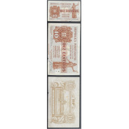 CÉDULA OFICIAL CASA DA MOEDA - 10 CENTAVOS 1917 ( POUCO CIRCULADA )