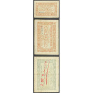 CÉDULA ASSOCIAÇÃO COMERCIAL DE PONTE DE LIMA - VALE 3 CENTAVOS ( POUCO CIRCULADA )
