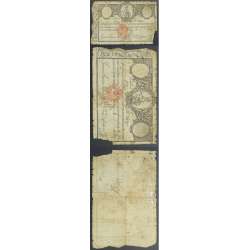 APÓLICE REAL ERÁRIO - 2$400 REIS 1807 - DATA MANUSCRITA - COM CARIMBO DE D.MIGUEL I 1828 ( CIRCULADA )