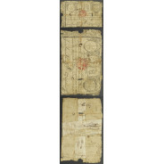 APÓLICE REAL ERÁRIO - 1$200 REIS 1805 - DATA MANUSCRITA - COM CARIMBO DE D.PEDRO IV 1826 ( CIRCULADA +)