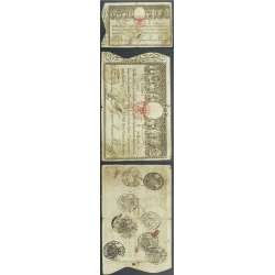 APÓLICE REAL ERÁRIO - 20$000 REIS 1799 - DATA MANUSCRITA - COM CARIMBO DE D.PEDRO IV 1826 ( POUCO CIRCULADA )