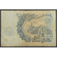 NOTA DE 5 ESCUDOS 1922 ( CIRCULADA ) "5$00 1922 Ch.2 DR. JOÃO DAS REGRAS - BANCO DE PORTUGAL (08/08/1922)