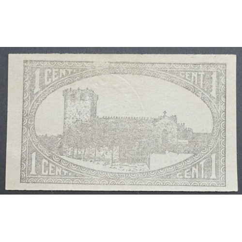 CÉDULA CÂMARA MUNICIPAL DE MATOSINHOS - VALE 1 CENTAVO ( NÃO CIRCULADA )