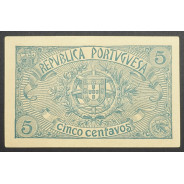 CÉDULA OFICIAL CASA DA MOEDA - 5 CENTAVOS 1918 ( NÃO CIRCULADA )