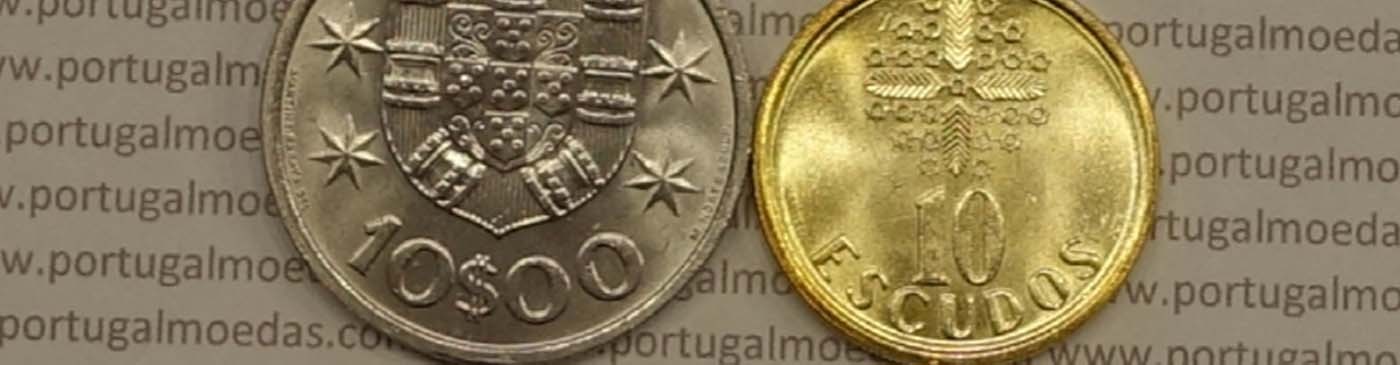 10 Escudos Coins – Portuguese Republic