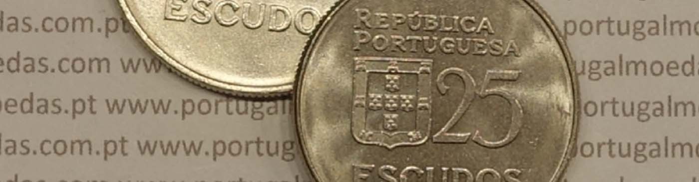 25 Escudos Coins – Portuguese Republic