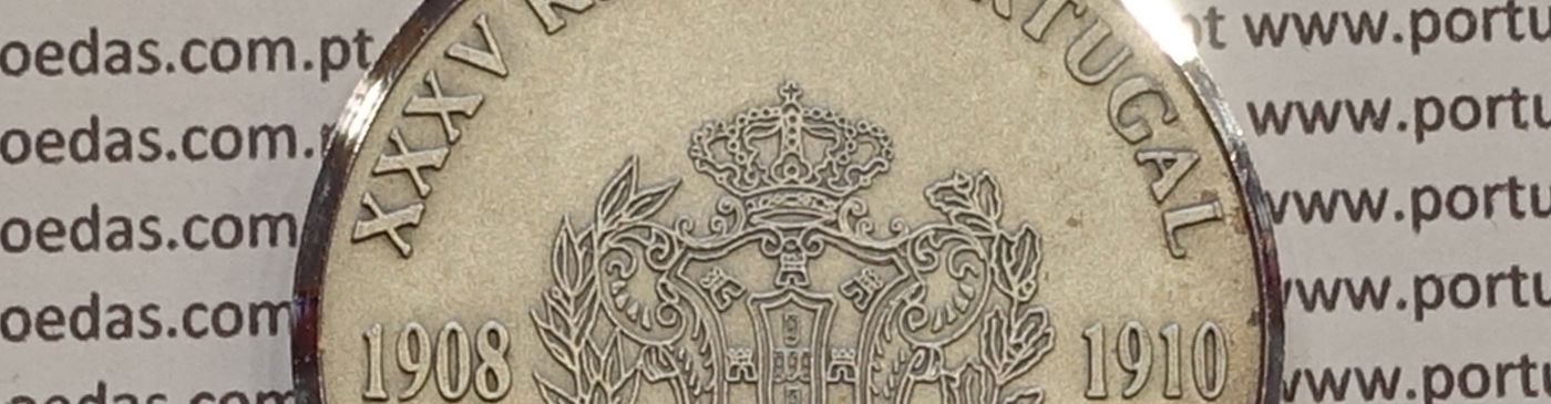 Coins of King Manuel II (1908-1910)