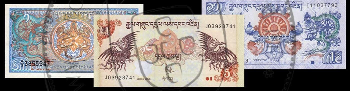 Bhutan Banknotes – Ngultrum Issues, Historical Series and Himalayan Currency