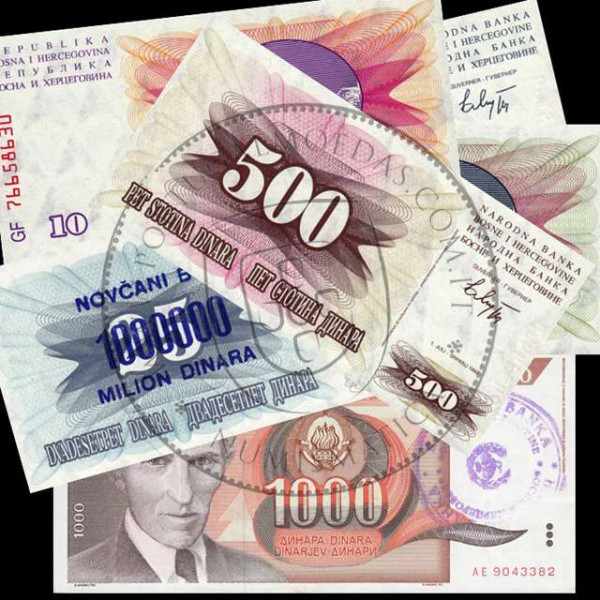 Notas da Bósnia e Herzegovina