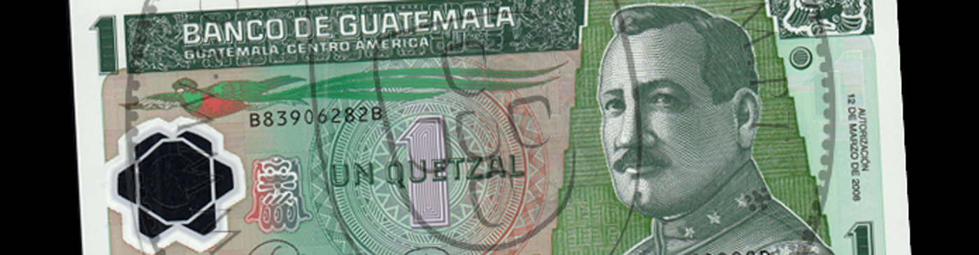 Notas da Guatemala – Quetzal Guatemalteco, Séries Históricas e Papel‑Moeda da América Central