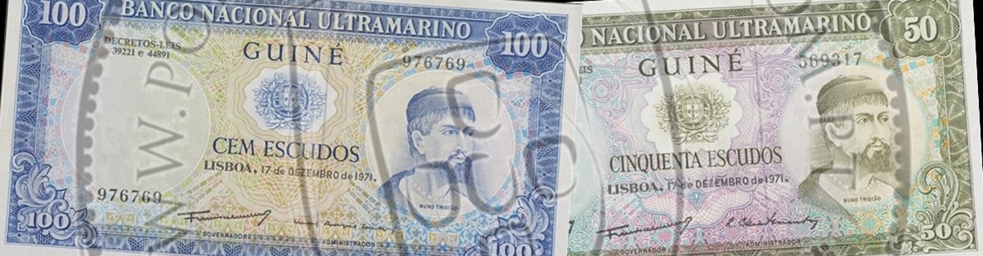 Notas da Ex‑Colónia da Guiné – Papel‑Moeda Ultramarino, BNU, Séries Raras e Notafilia Colonial