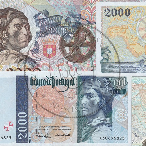 Portugal 2.000$00 Banknote