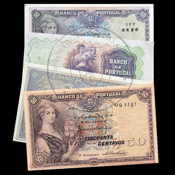 Portugal $50 Banknote