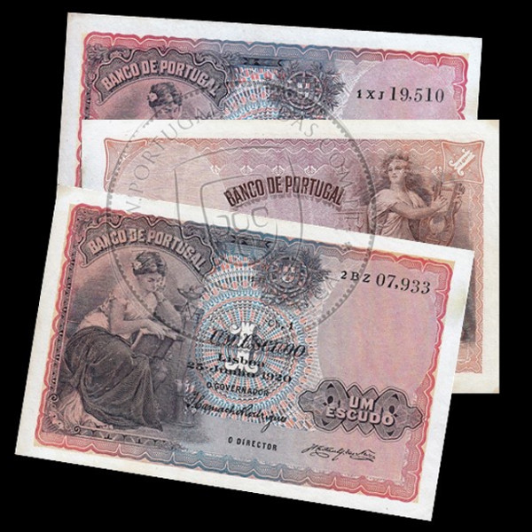 Portugal 1$00 Banknote
