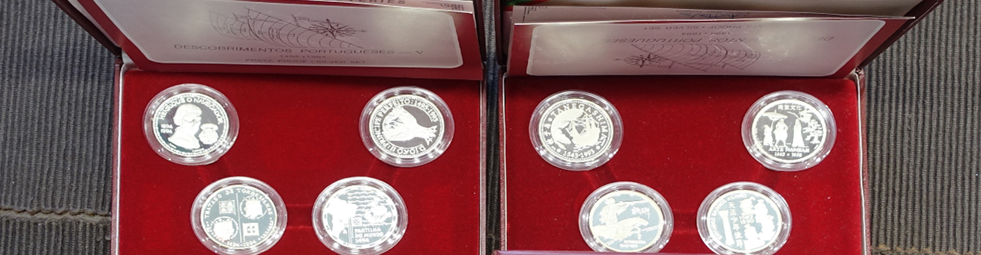 Portuguese Discoveries Silver PROOF Coins (Escudo Issues) – INCM Commemorative Series
