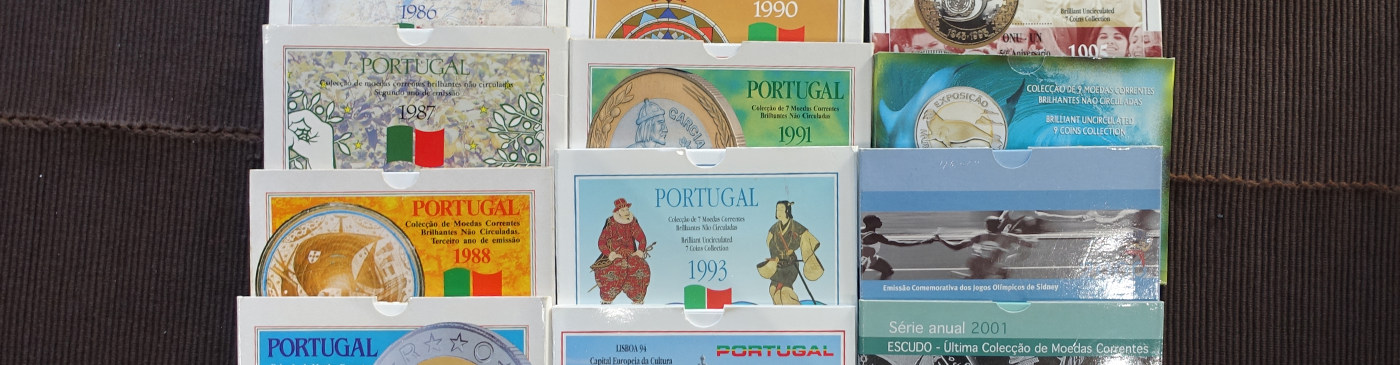Moedas BNC Diversas da INCM – Emissões Especiais em Escudos