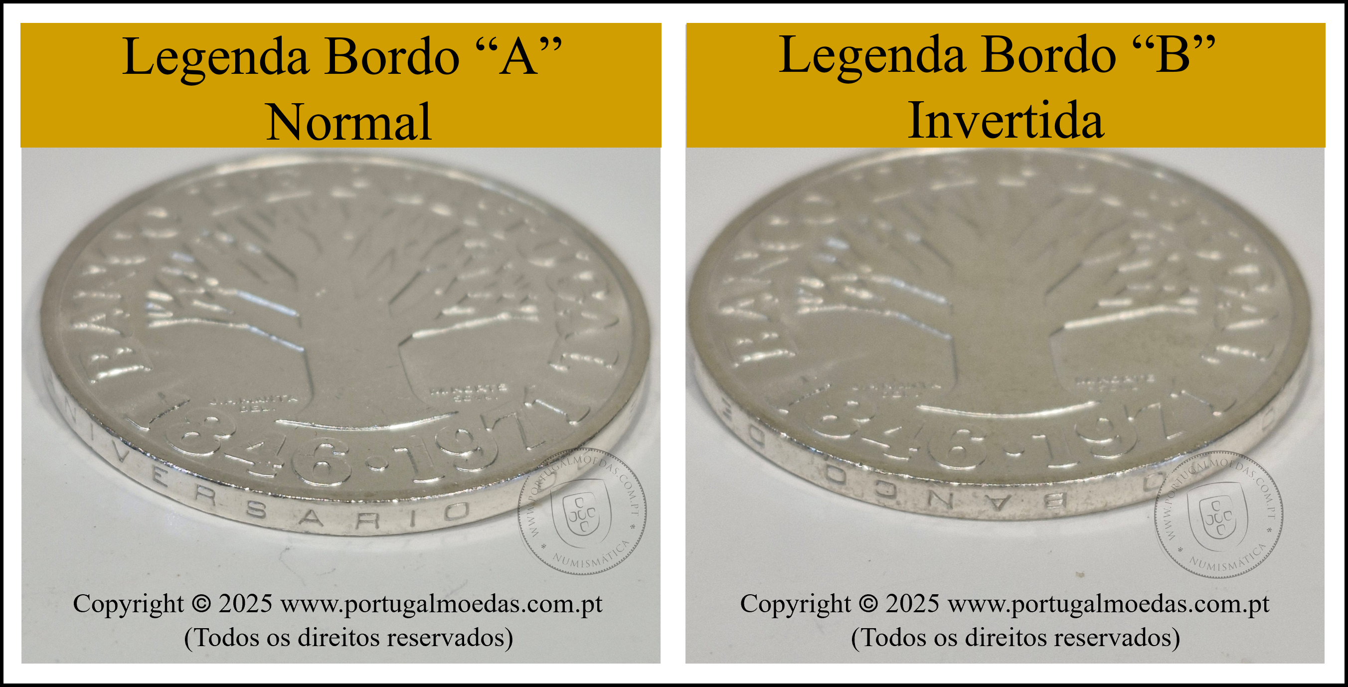 legenda bordo 50 Escudos 1971 Banco de Portugal